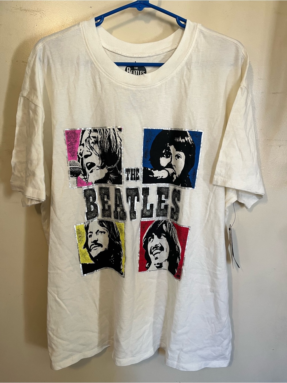 The Beatles White Short-Sleeve Tee